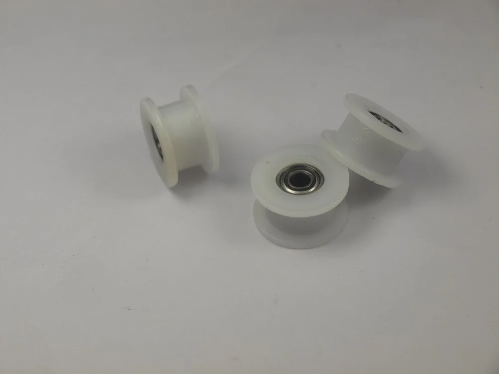 3D Printer Accessory Delrin POM Smooth H Type Timing Belt Idler Pulley 