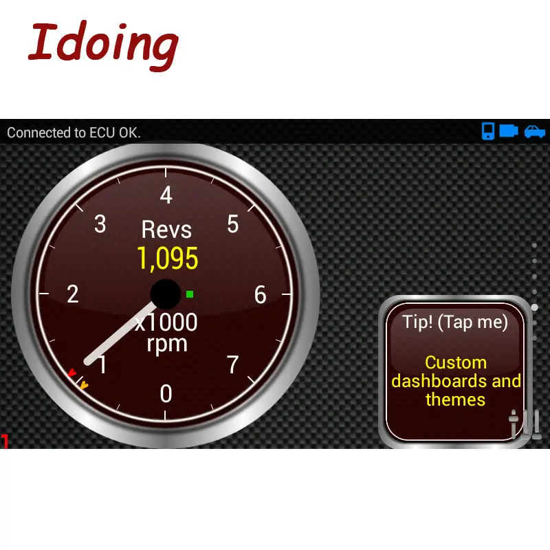 Диагностический инструмент IDoing ELM 327 V1.5 Bluetooth OBD2 OBD II ELM327 сканер интерфейса