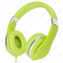 kanen i20 Green Foldable Stereo Dj Style Adjustable Headphones Headset with Microphone for font b iPhone