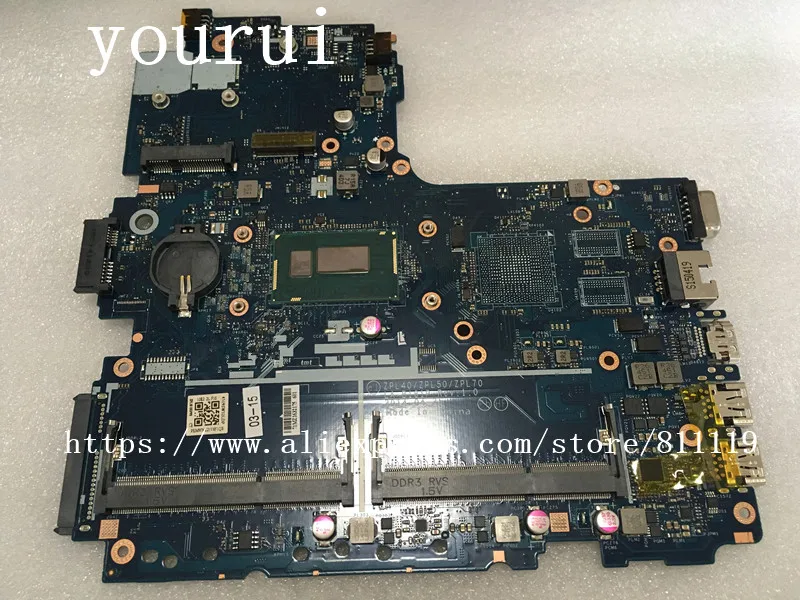 Yourui для hp Probook 450 G2 ноутбук для материнской платы ZPL40/ZPL50/ZPL70 LA-B181P 782637-601 782637-001 с i3-4005u Процессор DDR3L