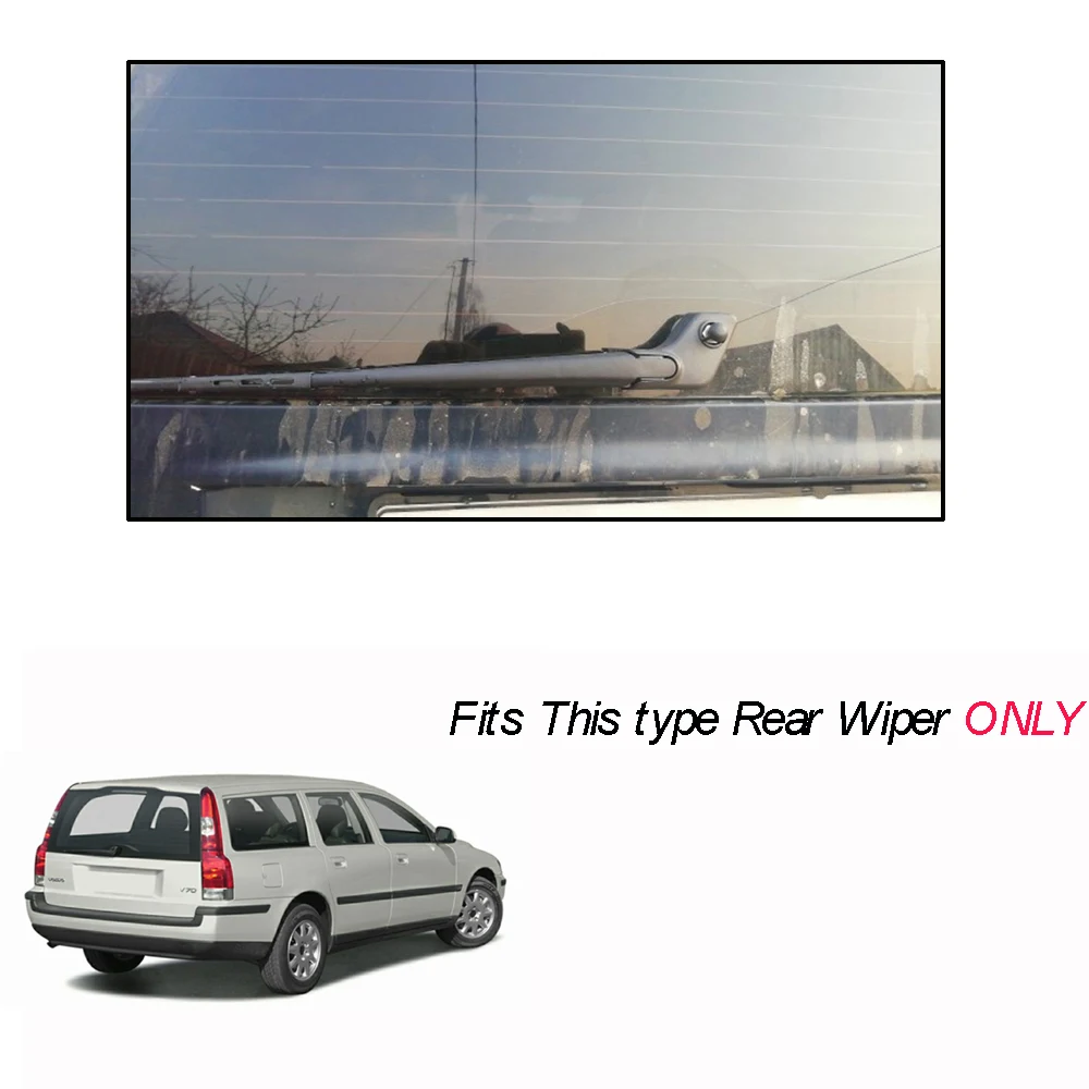 Misima щетки стеклоочистителя ветрового стекла для Volvo V70 XC70 Wagon 2000-2003 Передний Задний стеклоочиститель 2001 2002