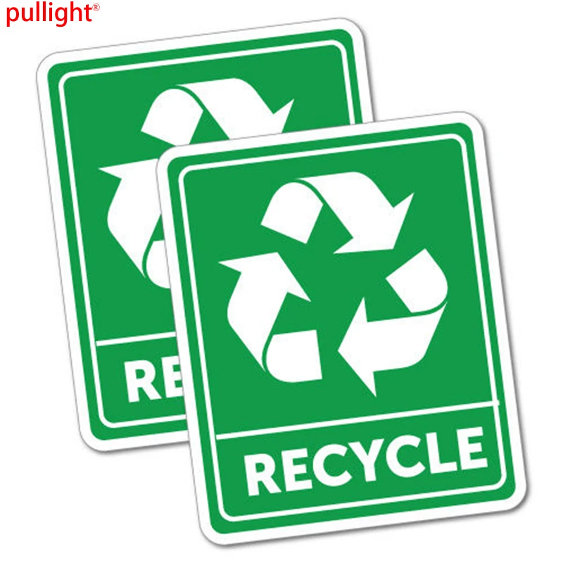 Двухкомпонентная переработанная наклейка защитный знак Виниловая для мотоцикла