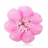 Pink Однотонные детские танцевальные шарики для волос, большие аксессуары для волос, инструменты - Цвет: Pink