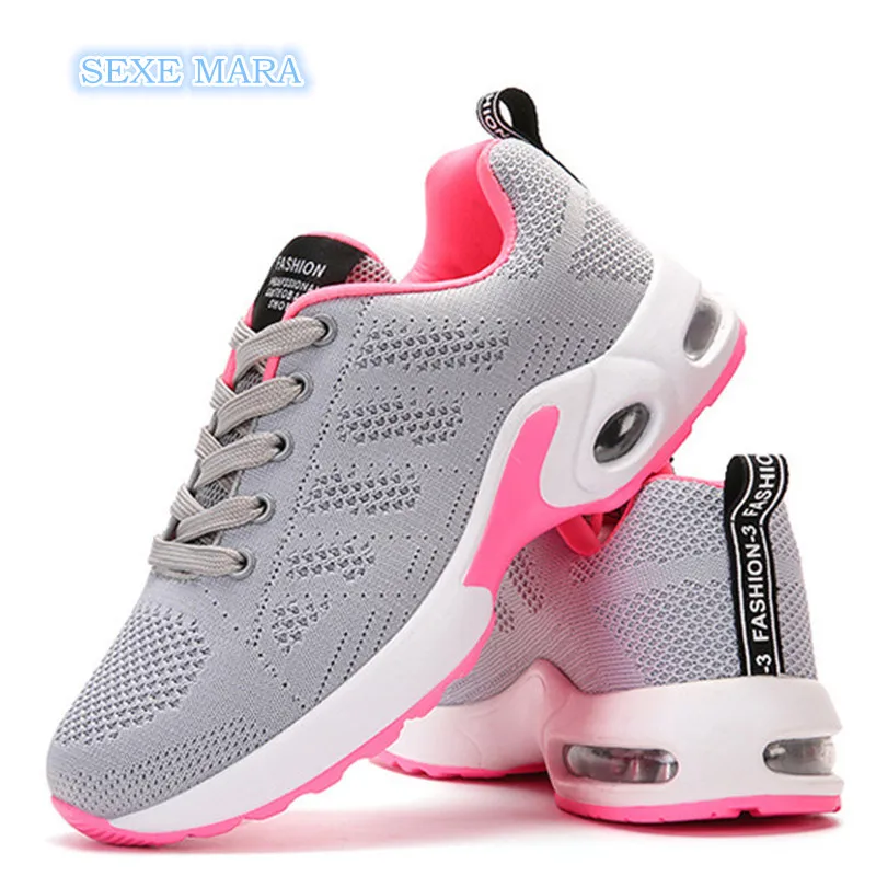 Air Cushioning Outdoor Sport Shoes Women Sneakers Running Shoes For woman Breathable Gym Shoes Jogging Walking Athletic Trainers