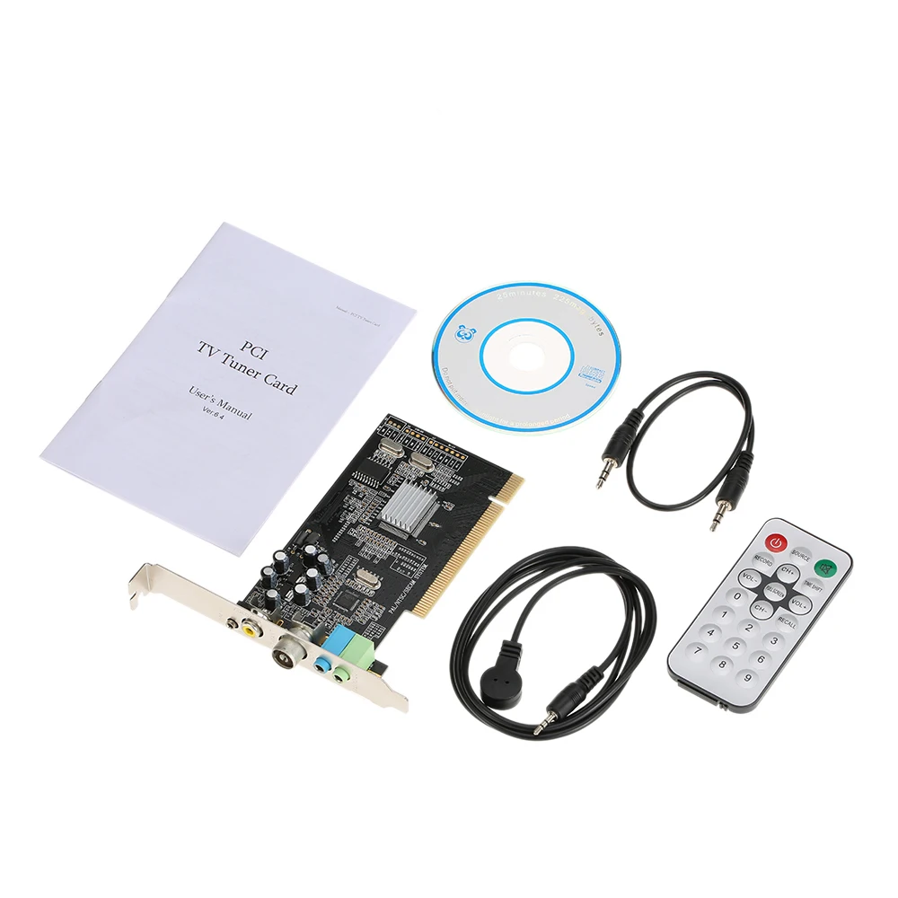 Внутренний тв тюнер PCI карта MPEG видео DVR записывающее устройство PAL BG I NTSC SECAM PC