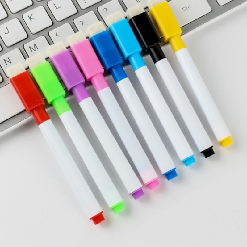 

school white board Whiteboard Markers Pen Whiteboard Eraser For drawing School Supplies Marker Pens For School Stationery