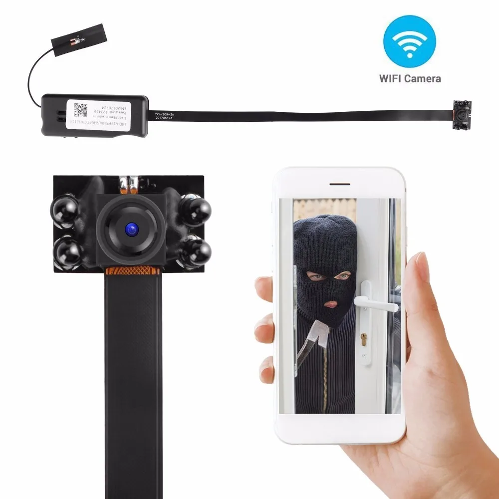 В продаже HD 1080 P wifi мини камера DIY модуль беспроводной IP Cam няня безопасность