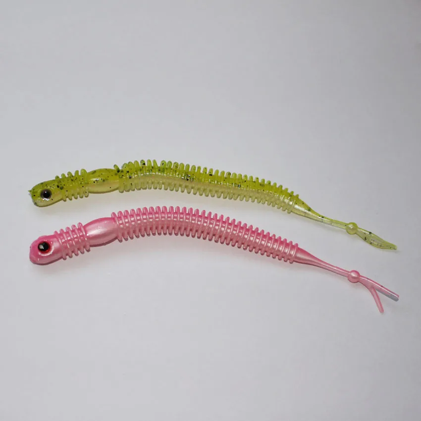 free shipping 10pcs/bag soft fishing lure worm lures catfish lure bass