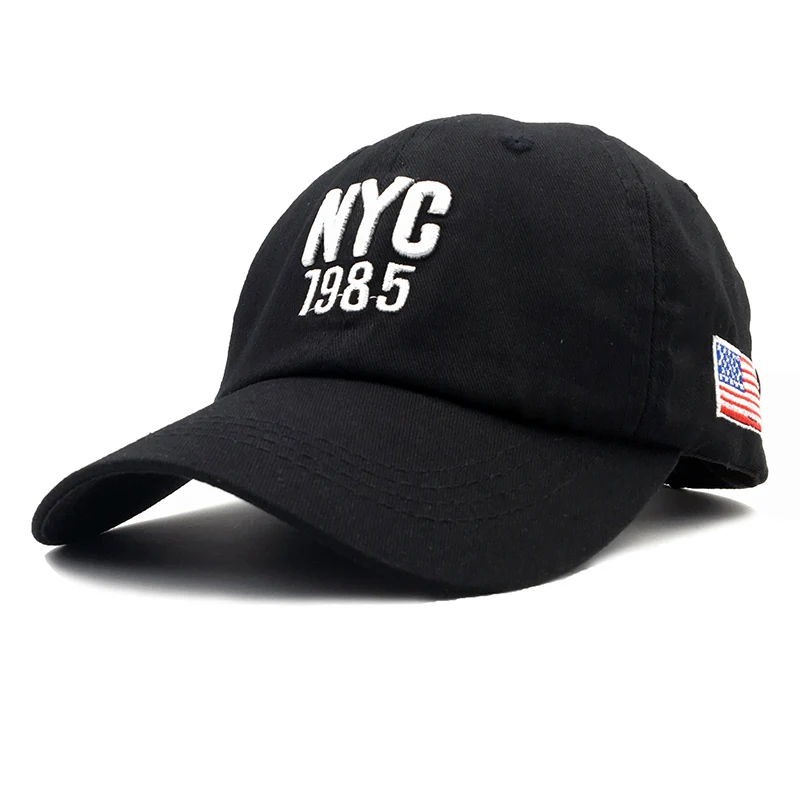 Бейсболка с вышивкой NYC 1985|Мужские бейсболки| |