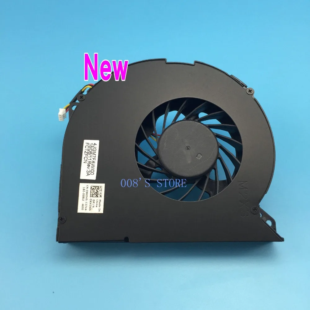 Тетрадь Процессор кулер вентилятор для Dell XPS 17 L701X L702X по FORCECON DFS661605FQ0T F98M DC 5 V 0.5A DP/N 0XKD45 4JGM7FAWI00