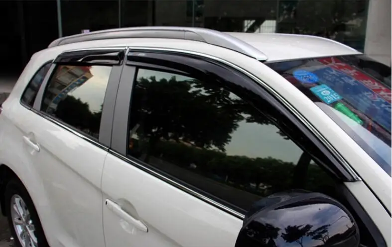 

JIOYNG ABS Chrome Car Roof Rack Baggage Luggage Bars For Mitsubishi ASX ASX 2011 2012 2013 2014 2015 2016 2017