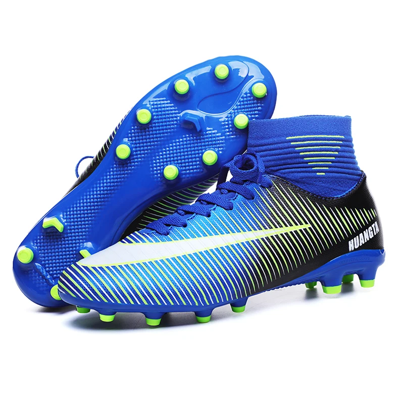 soccer cleats on turf