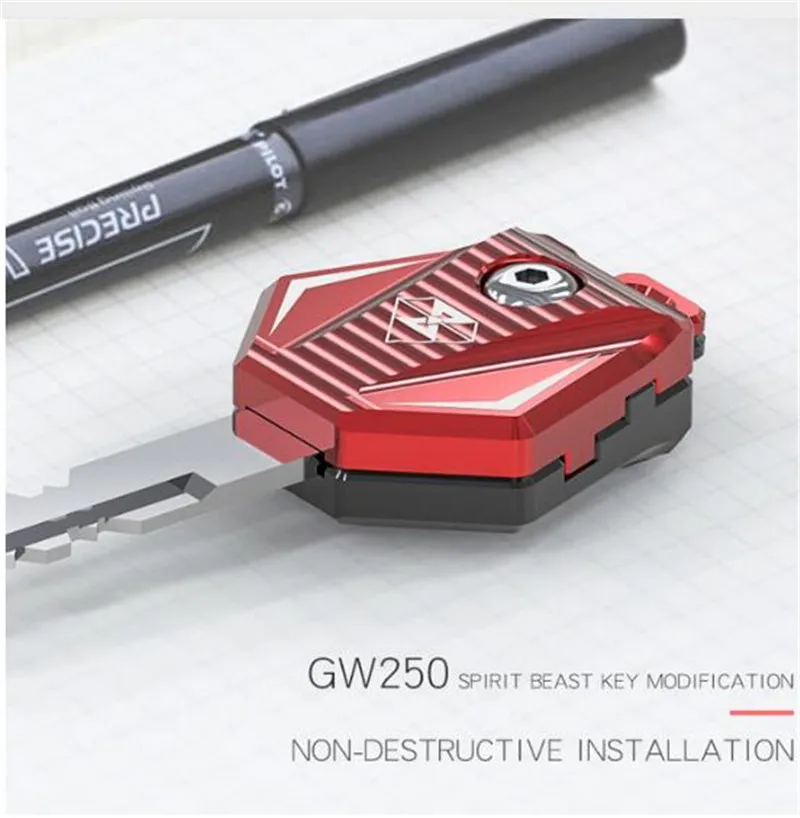 

SPIRIT BEAST GW250 Key Cover Modified Accessories Motorcycle Decoration Creative Key Personality Motobike Modeling Without Key