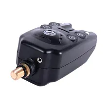 Уличный сигнализатор укуса рыбы 2 светодиодный тон чувствительность водонепроницаемый рыболовное оборудование громкость Регулируемый звук