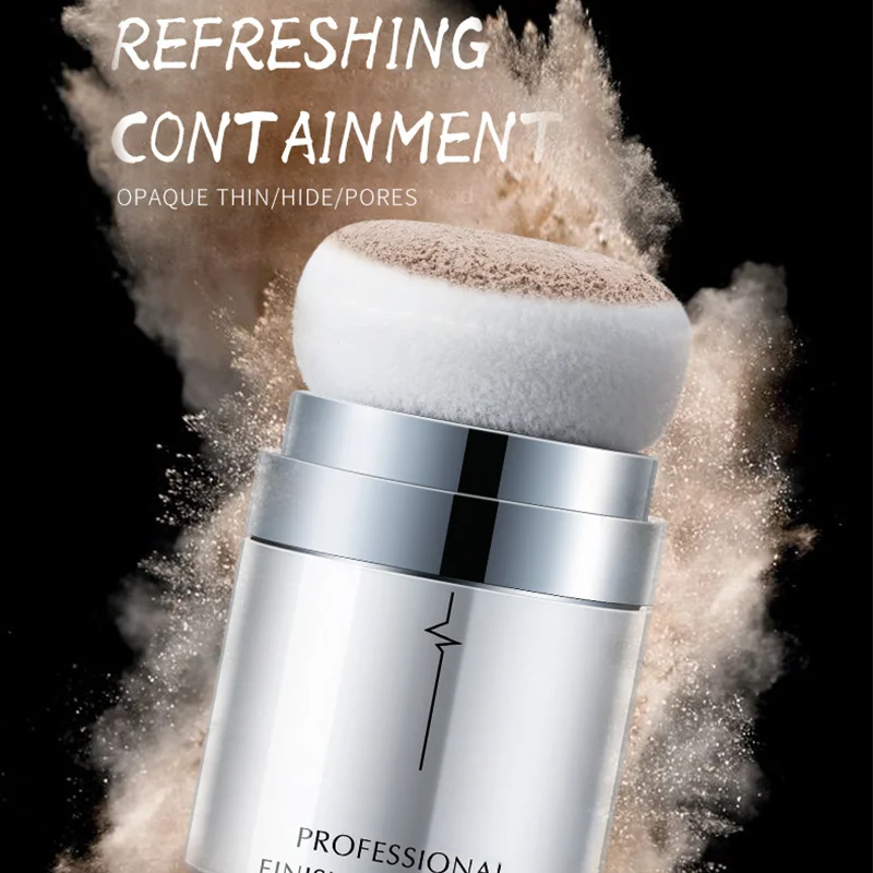 

Pudaier New Oil-control Smooth Face Loose Powder Transparent Setting Foundation Plant Powder Concealer Brighten Makeup Cosmetics