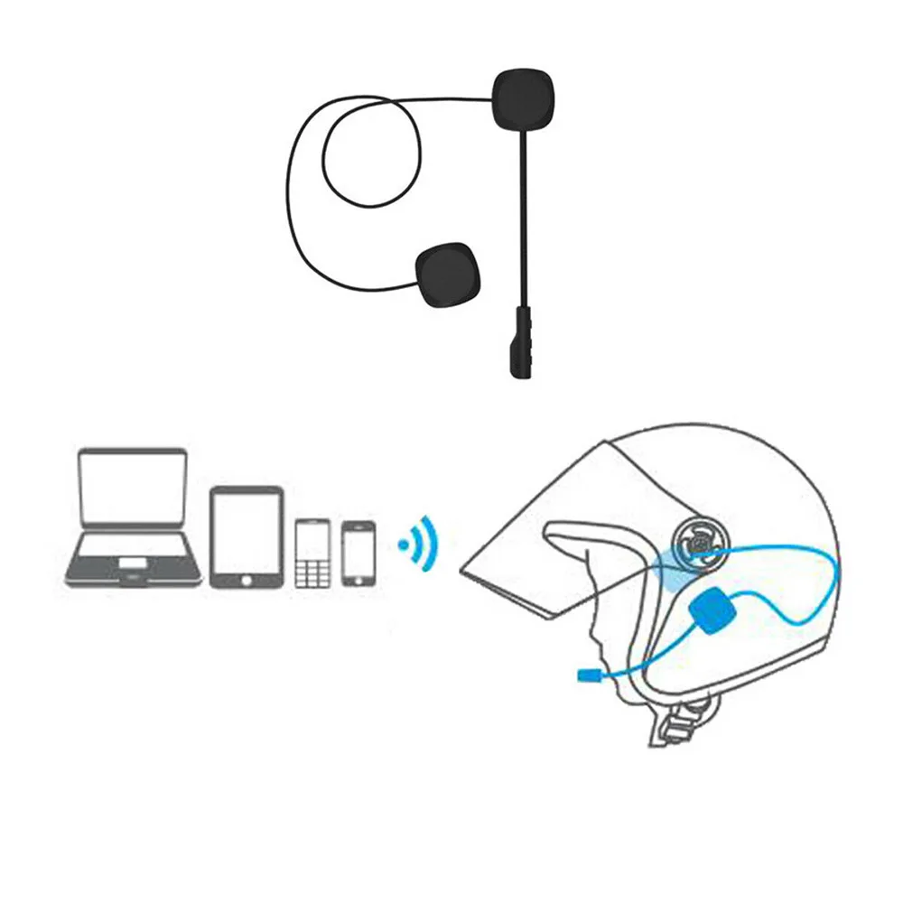 Беспроводная гарнитура для мотоциклетного скутера шлема Bluetooth 5 0|Наушники