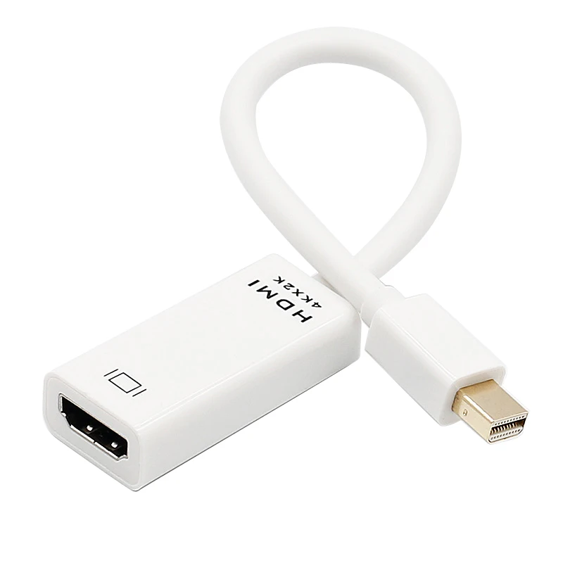 Переходник Mini Displayport на HDMI конвертер 4K Thunderbolt 2 для MacBook Air 13 адаптер iMac Chromebook DP