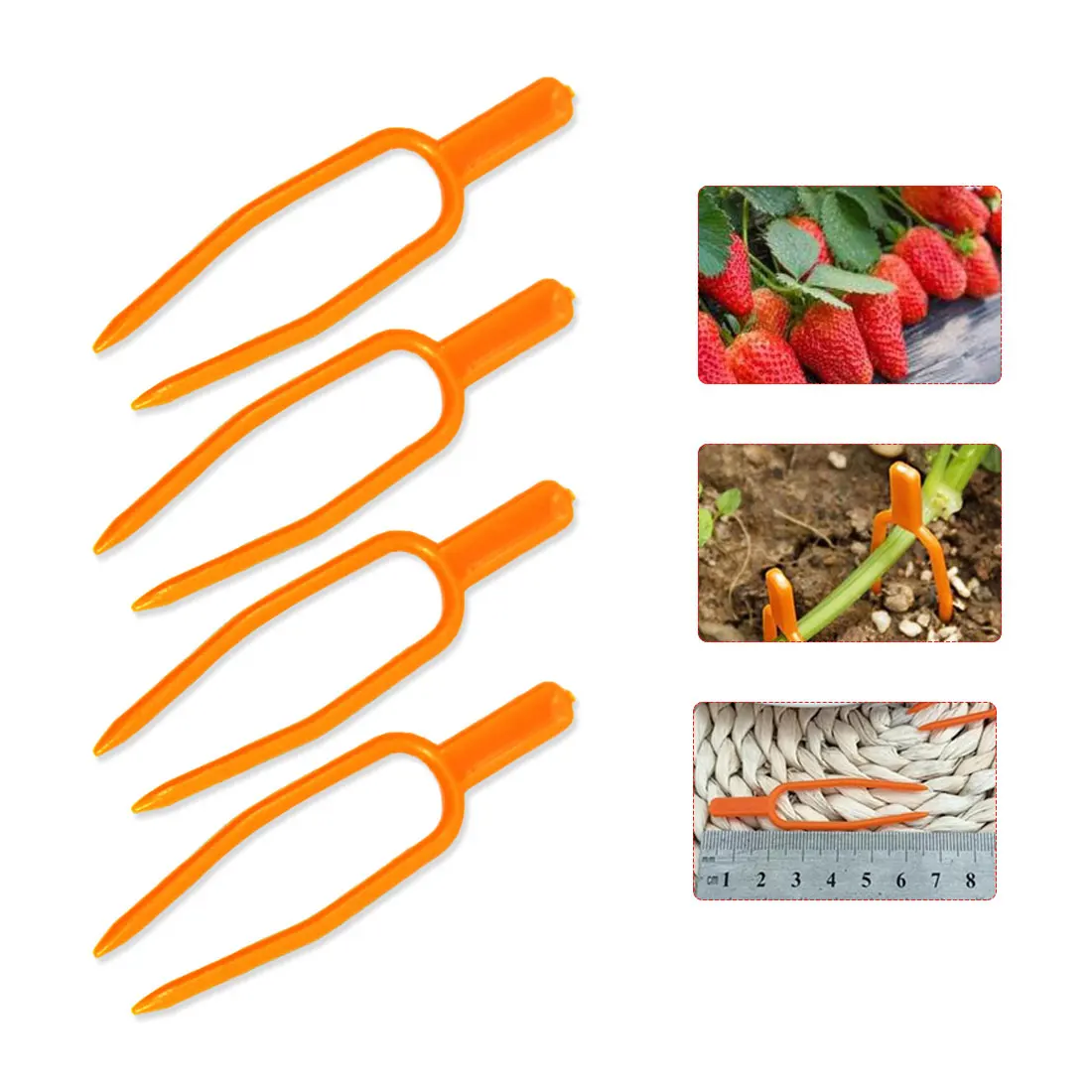 

Plastic Stolons Fixing Fastening Fixture Clips Strawberry Fixed Fork Agriculture Greenhouse Garden Vine Plants Planting Tools