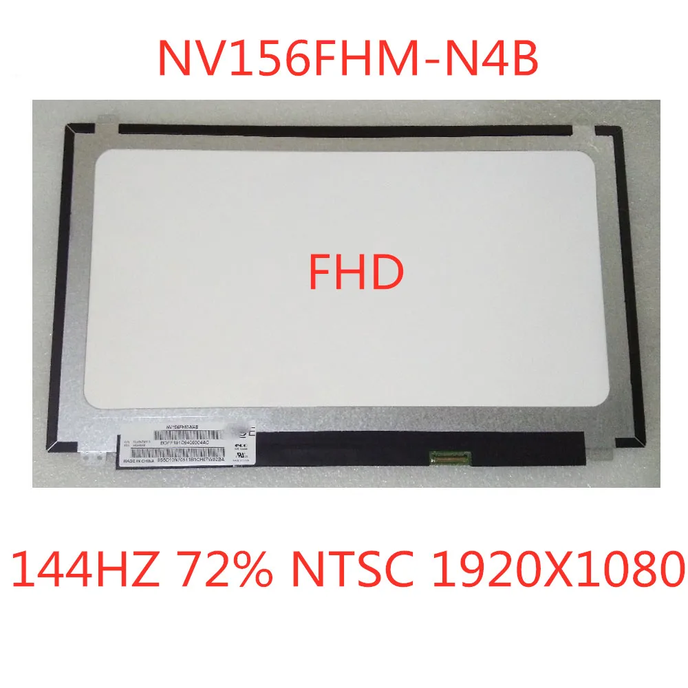

For BOE NV156FHM-N4B 144HZ 72% NTSC FHD 1920X1080 Matte LED Matrix for Laptop 15.6" Panel Monitor LCD Screen Replacement