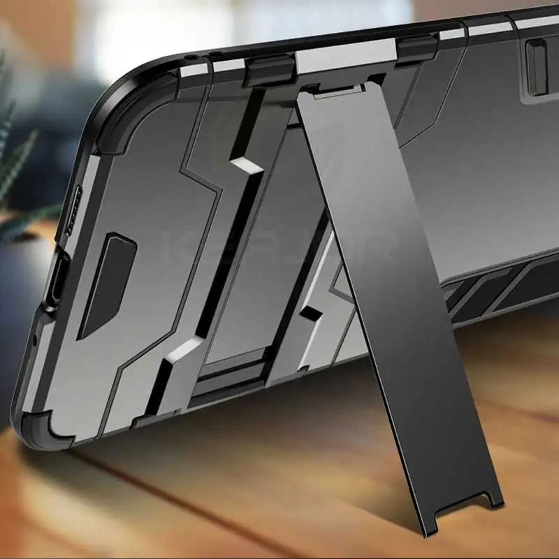 Keajor case For Huawei P30 Pro Case Shockproof TPU+PC Hard Plastic with Stand Dual Hybrid Back Cover For Huawei P30 P30 Lite
