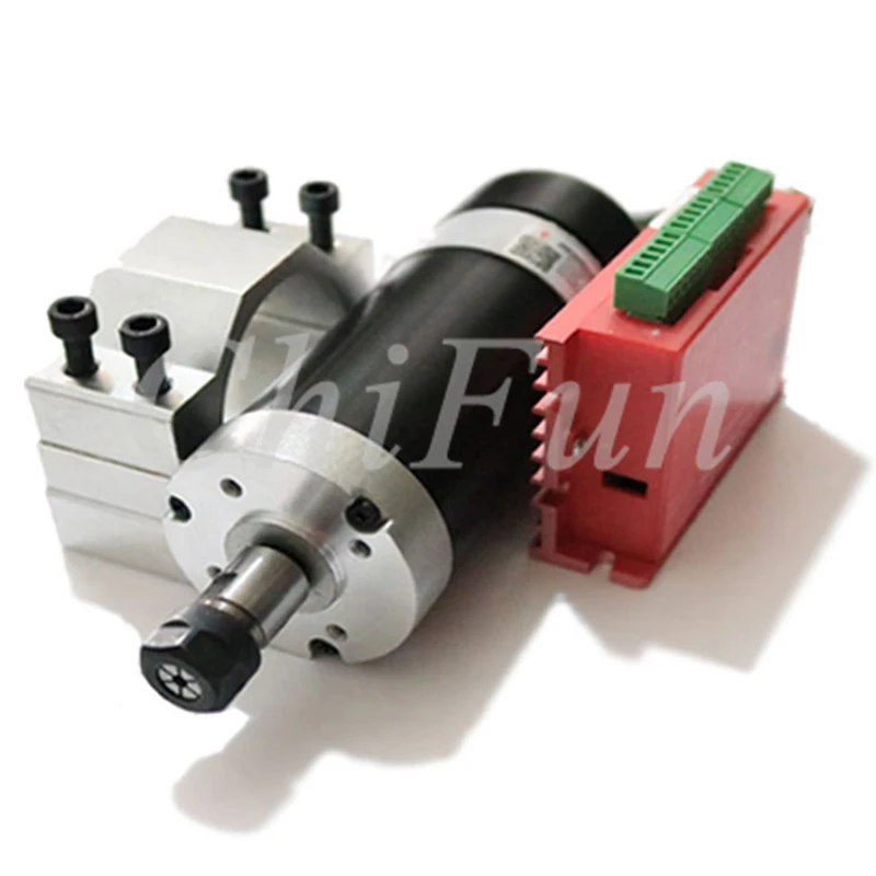 ER11 DIY настольный гравировальный шпиндель с ЧПУ DC48V 500 Вт 1 5 Нм 12000 об/мин