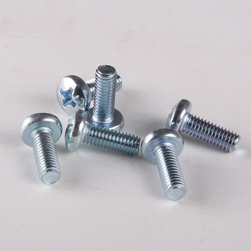 Buy 5PCS GB818 Cross Recessed Pan Head Screws, Round