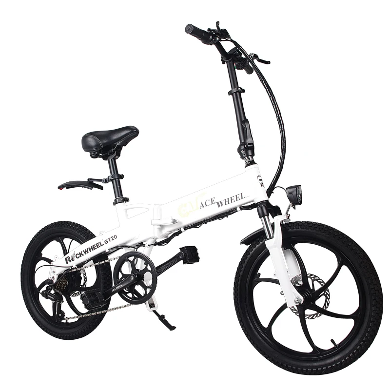 6 спиц MTB стиль алюминиевый складной электрический велосипед дешевая