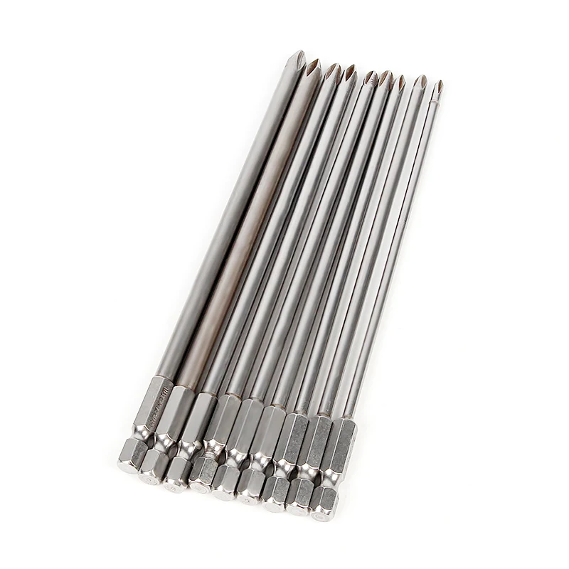 

150mm 9pcs S2 Steel Hex Torx Head Drill Screwdriver Set Bits Hand Tools Magnetic Phillips Screwdrivers Kit