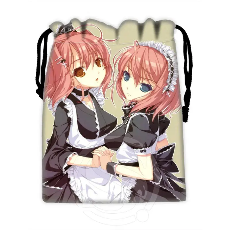 H P810 Custom anime girl 35 drawstring bags for mobile phone tablet PC packaging Gift Bags18X22cm