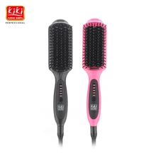 KIKI Электрический быстрый нагрев выпрямитель для волос щетка для укладки волос инструмент для любого типа волос эргономичный выпрямитель для волос расчески