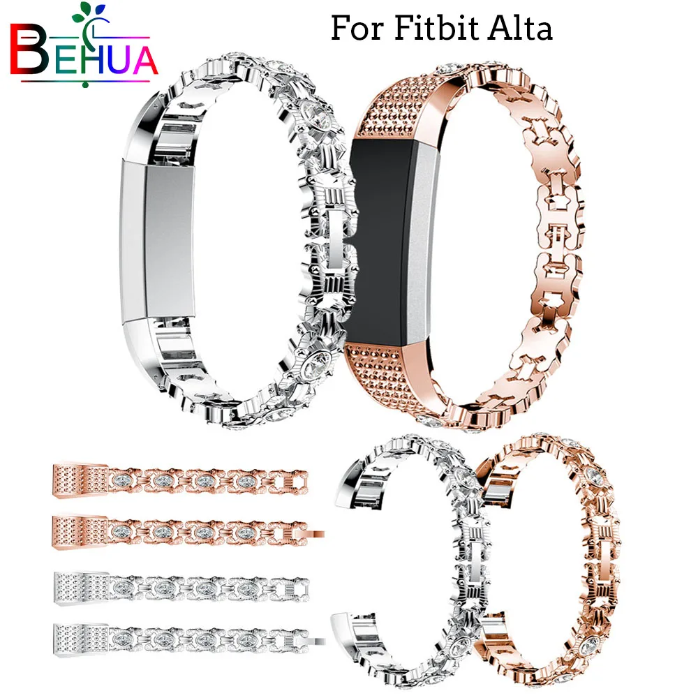 Браслет для часов со стразами сменные Аксессуары Для Fitbit Alta HR|Ремешки часов| |