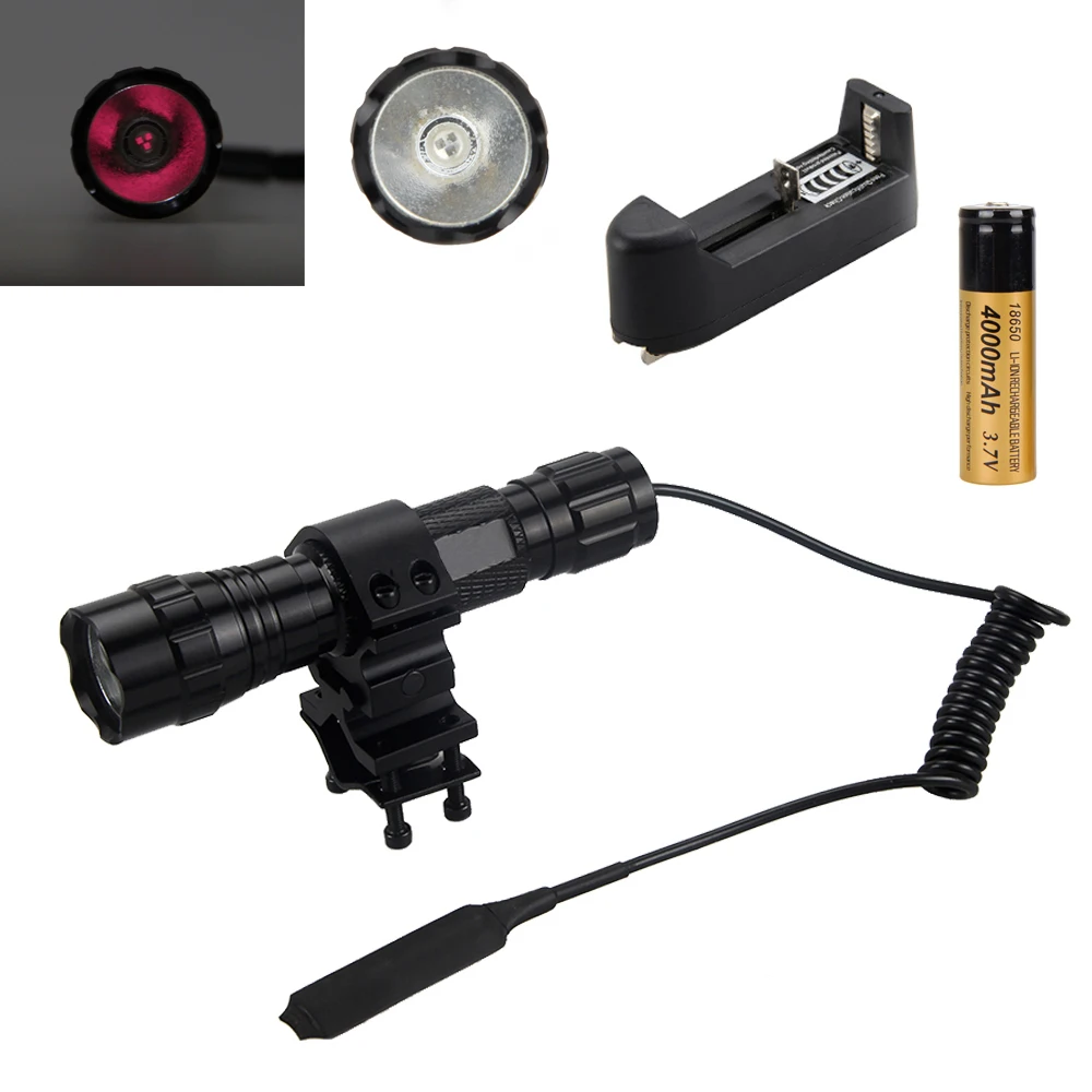 Newest 850nm Infrared Radiation IR Night Vision LED Flashlight Torch