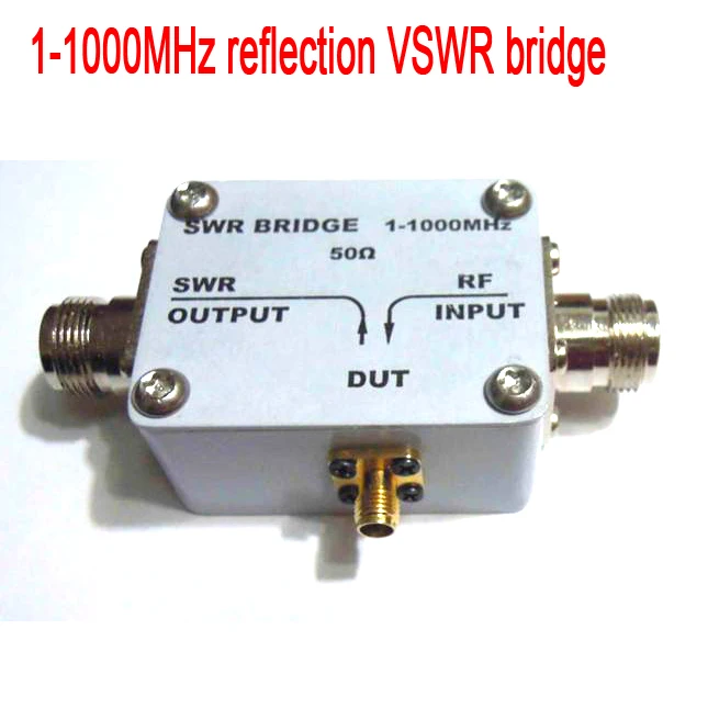 1-1000 МГц 1 ГГц отражающий мост стоящий VSWR Wave/SWR /RF/ Directional /Bridge для отладки антенны RF