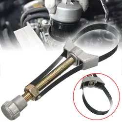 1 шт. масляный фильтр гаечный ключ Алюминиевый автомобильный масляный снятие фильтра Инструмент 60 мм до 120 мм диаметр Регулируемый ремень