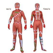 

New Game Men Women Cosplay Costume Ginger Gunner Merry Marauder Zentai Bodysuit Jumpsuits Party Suits Collection Drop Shipping