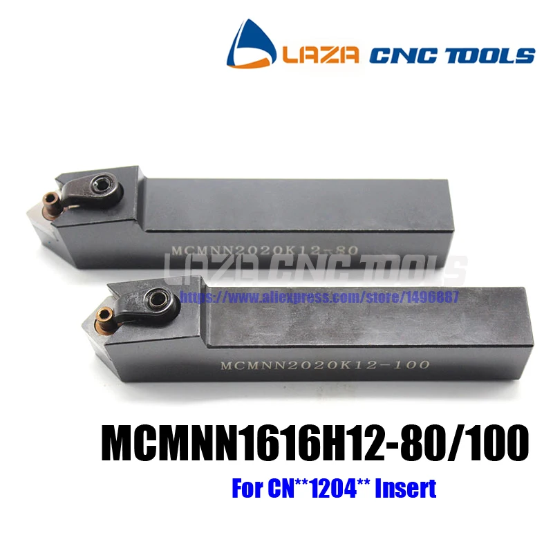 

MCMNN1616H12-80 MCMNN1616H12-100 Indexable External turning tool holder,40/50 Angle Lathe machine tool Holder for CNMG1204 Tip