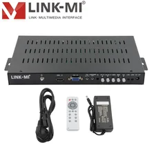 LINK-MI LM-tv 04 HV-4 K 4 K видео настенный Контролер Сплит и соединение ТВ, мониторы, видеостены не нужны компьютер и программное обеспечение управления