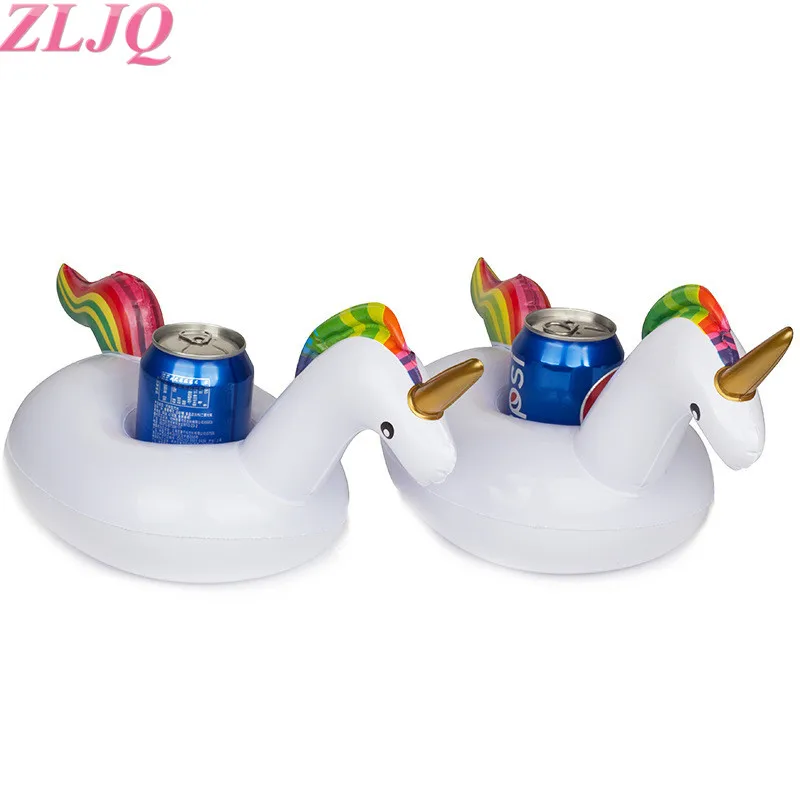 

ZLJQ Unicorn Party Cup Holder Flamingo Boats Phone Stand Floating Holder Wedding Decoration Pool Party Supplies Baby Bath Toy