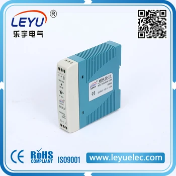 

DIN Rail Power Supply mini size 20W power Leyu MDR-20-24 SMPS Single Output Industrial 24V 1A switching power supply