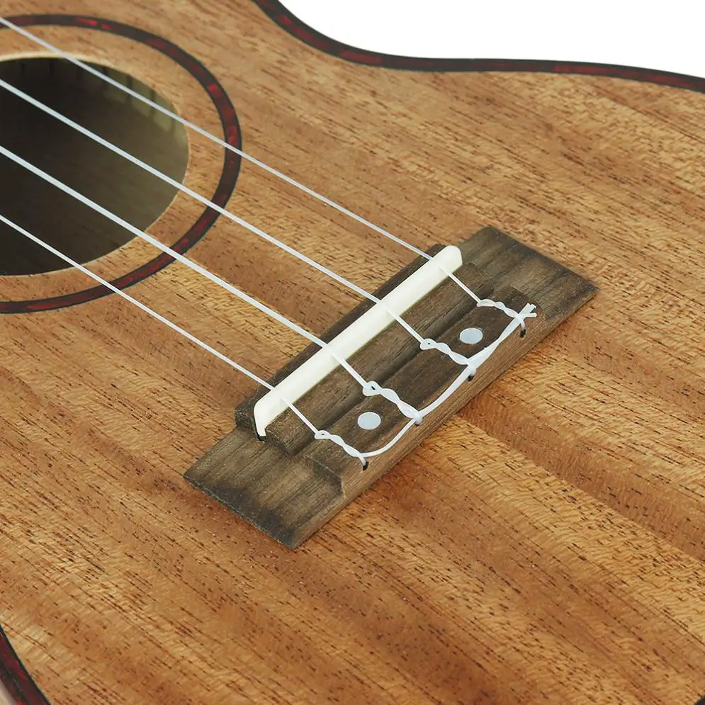 24-Inch Electric Acoustic Ukulele with Built-in EQ Pick-up