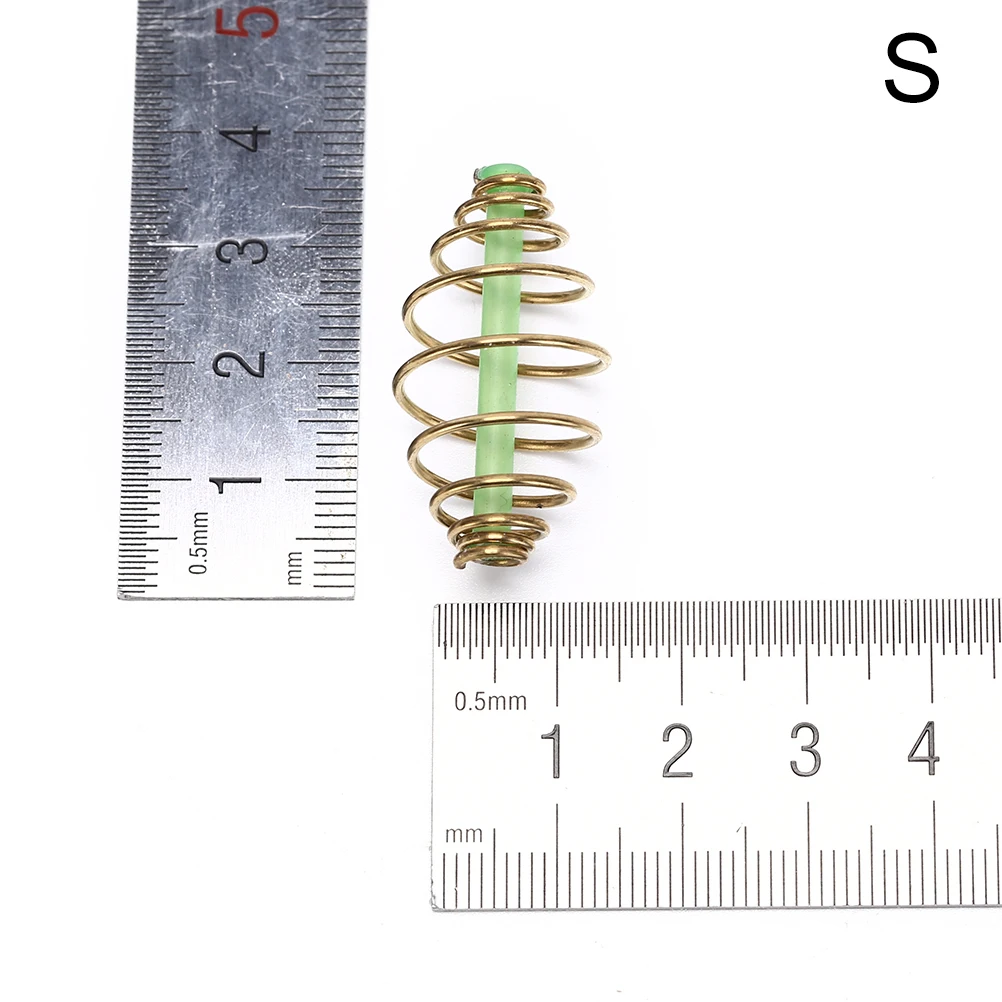 10X приманка пружина для ловли карпа свежая и соленая рыболовная установка Приманка Фидер клетки и метод лидер