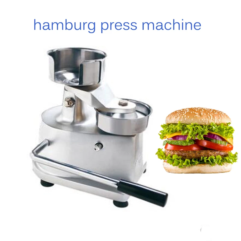 manual hamburg press machine Commercial hamburger maker Hamburger