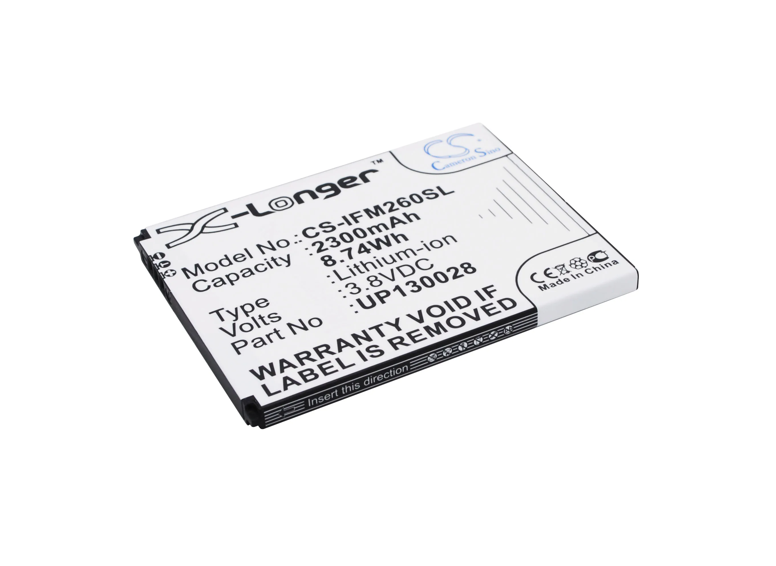 Аккумулятор Cameron Sino 2300mAh UP130028 для Infocus IN260 IN310 M210 M310|Аккумуляторы мобильных