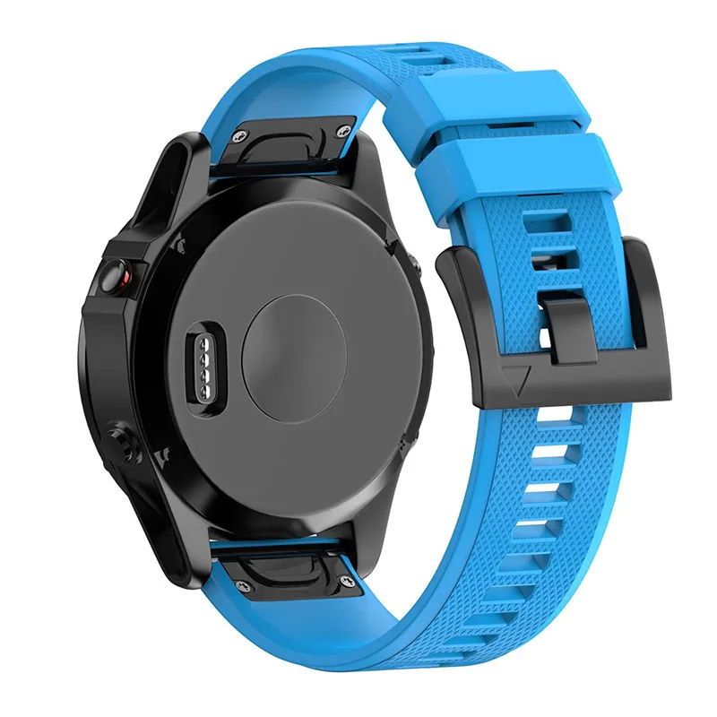 26 мм Quick Release Easy Fit силиконовый сменный ремешок для часов Garmin Fenix 5X/Fenix 5X Plus/Fenix 3 HR/Fenix 3/Tactix Bravo