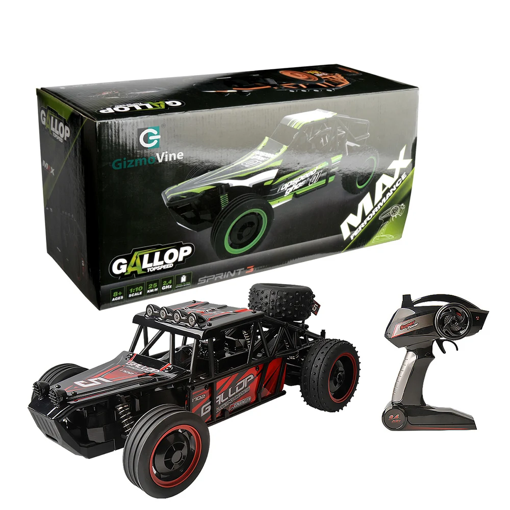 GizmoVine RC автомобиль 2WD 2,4 ГГц рок сканеры ралли восхождение автомобиль 4x4 Bigfoot автомобиль дистанционного Управление модель с -дорога 25 км/ч