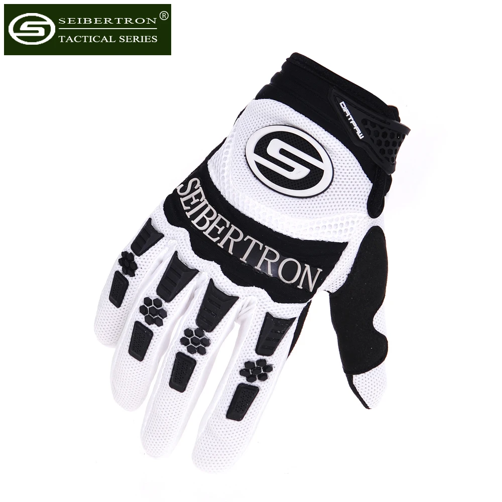 

Seibertron Men's Profesional Outdoor Sports Gloves Bicycle MTB Racing Off-road/Dirt Bike full finger Gloves