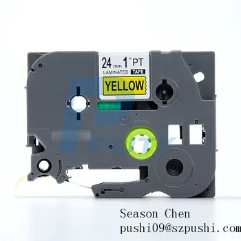 

5 pcs Compatible P-touch TZe 651 laminated TZ label tape