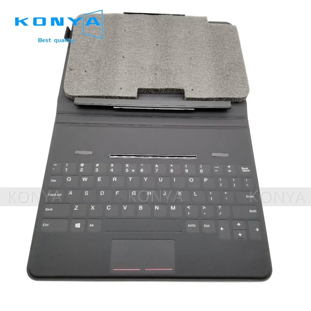 Новый оригинальный кожаный чехол для планшета Lenovo ThinkPad 10 с сенсорной клавиатурой