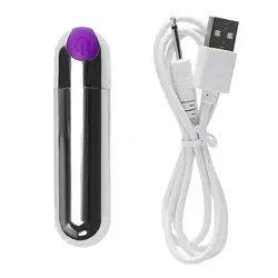 Мини-пуля, вибратор секс-игрушки для женщин скорость водонепроницаемый сильная вибрация USB перезаряжаемый G-spot массажер