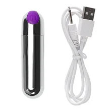 Mini Bullet Vibrator Sex Toys for Women Speed Waterproof Strong Vibration USB Rechargeable G-spot Massager